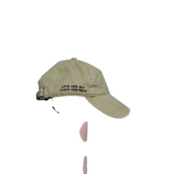 Atticus Poetry Hat Beige Cotton Embroidered Snapback Hat - Picture 2 of 6